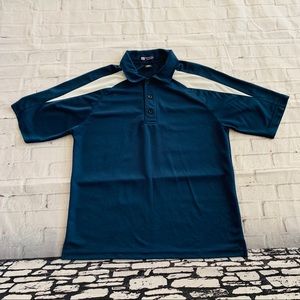 Bermuda Sands Men’s Polo Navy And white Size Small
